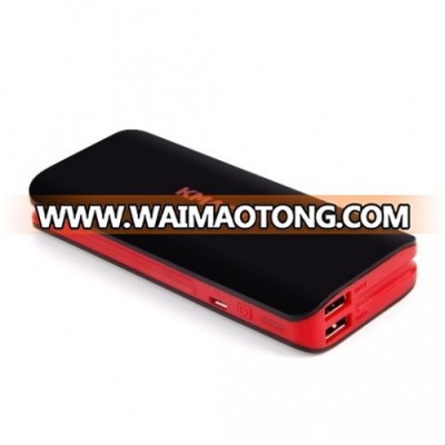 KMASHI 10000mAh MP816 (2.1Amp+1Amp Output,2Amp Input Fast Charging) Dual USB Portable External Extended Battery Pack Power Bank