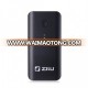 ZILU Smart Power Basic 4400mAh Portable Charger External Battery Pack Backup Power Bank for Cellphones and Tablets - Retail Packaging - Black